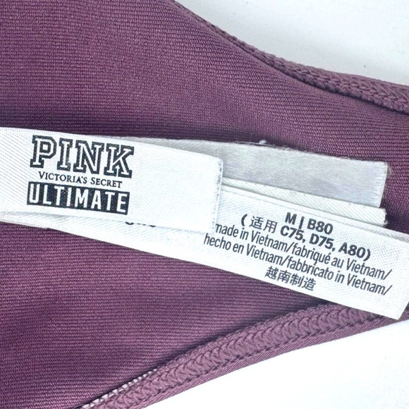 Victoria's Secret - Purple Sports Bra Minimalist Design - Picture 4 of 9